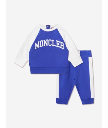 Moncler Enfant Baby Boys Logo Tracksuit in Blue outlet