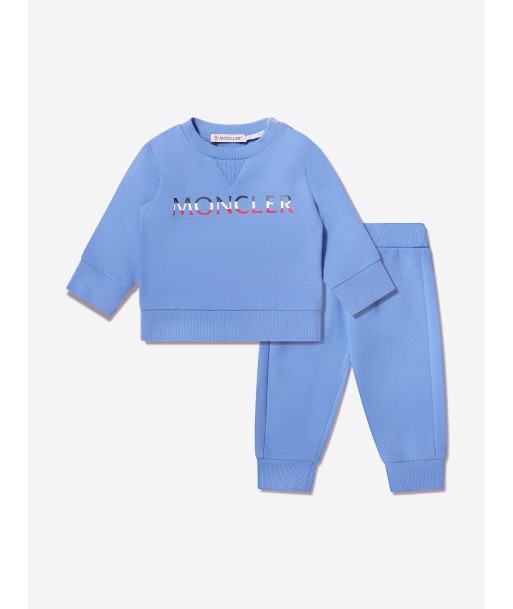 Moncler Enfant Baby Boys Logo Tracksuit in Blue 2023