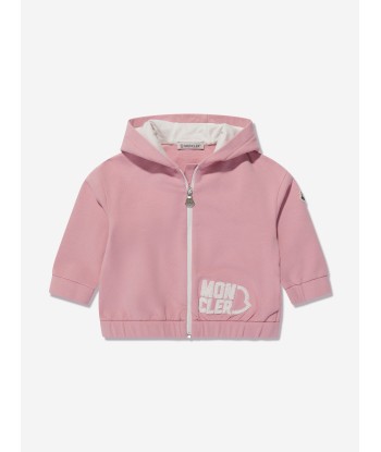 Moncler Enfant Baby Girls Logo Tracksuit in Pink votre