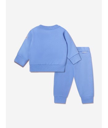 Moncler Enfant Baby Boys Logo Tracksuit in Blue 2023