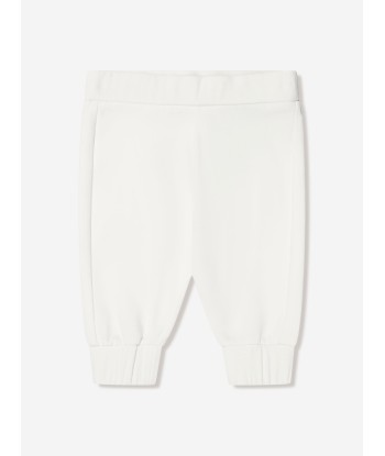 Moncler Enfant Baby Faux Fur Zip Up And Pants Set in Ivory le des métaux précieux