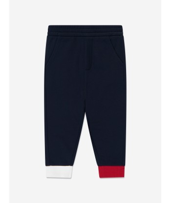 Moncler Enfant Baby Boys Logo Tracksuit in Navy Dans la société mordern