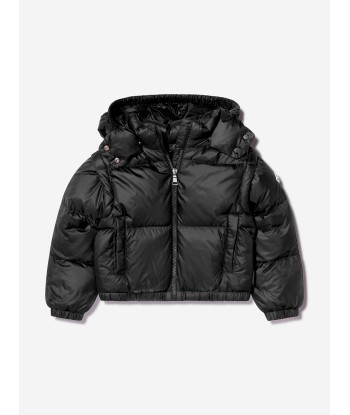 Moncler Enfant Girls Down Padded Vanya Jacket in Black sélection de produits