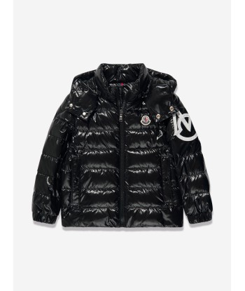 Moncler Enfant Boys Down Padded Saulx Jacket in Black de technologie