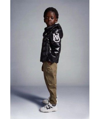 Moncler Enfant Boys Down Padded Saulx Jacket in Black de technologie