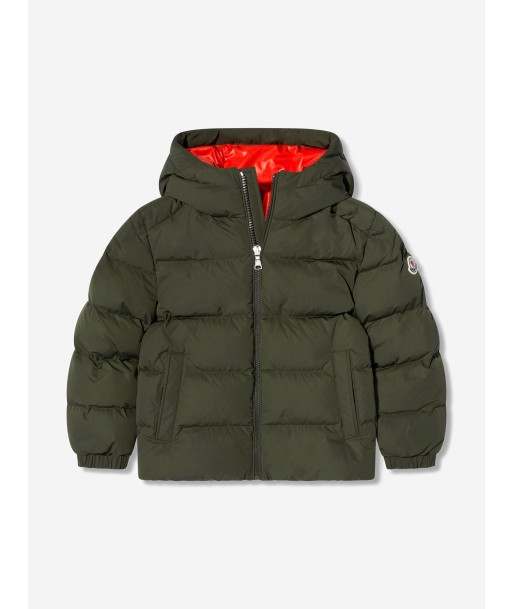 Moncler Enfant Boys Down Padded Eric Jacket in Green shop