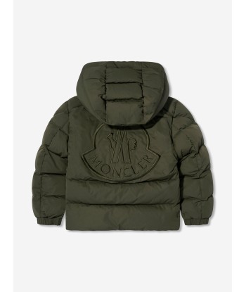 Moncler Enfant Boys Down Padded Eric Jacket in Green shop