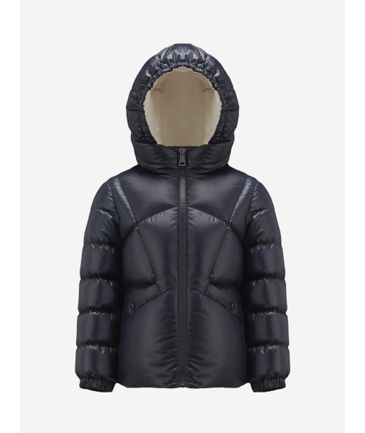 Moncler Enfant Girls Down Padded Seine Jacket in Navy Le MVP de beaucoup