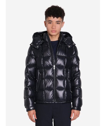 Moncler Enfant Boys Down Padded Jeff Jacket in Navy Pour