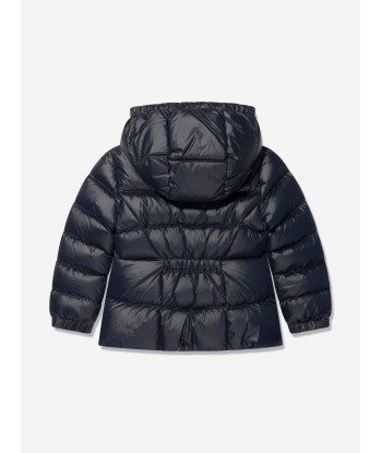 Moncler Enfant Girls Down Padded Seine Jacket in Navy Le MVP de beaucoup