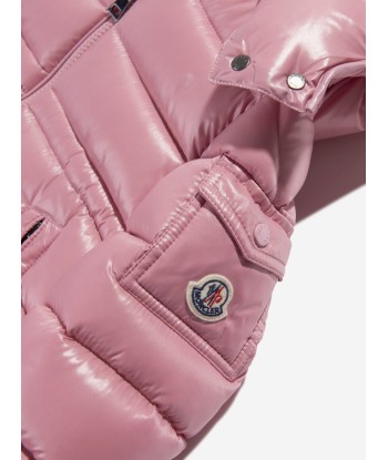 Moncler Enfant Girls Down Padded Maire Jacket in Pink la colonne vertébrale