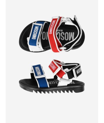 Moschino Boys Sandals - Logo Strap Sandals votre