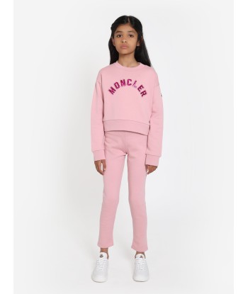 Moncler Enfant Girls Sweatshirt And Leggings Set in Pink prix pour 