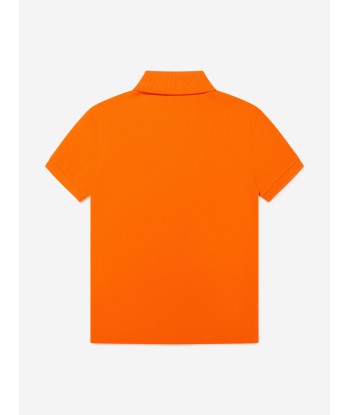 Ralph Lauren Boys Logo Polo Shirt in Orange Venez acheter