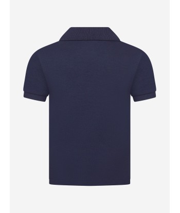 Ralph Lauren Baby Boys Logo Polo Shirt in Navy de la marque