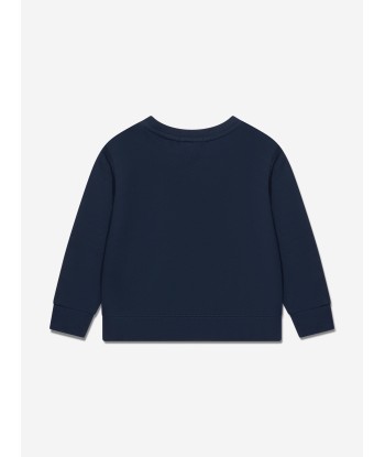 Ralph Lauren Boys Logo Sweatshirt in Navy rembourrage situé sous