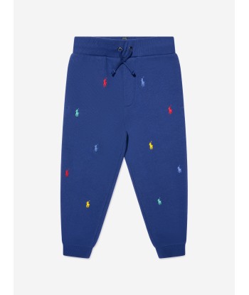 Ralph Lauren Boys Logo Joggers in Navy de votre