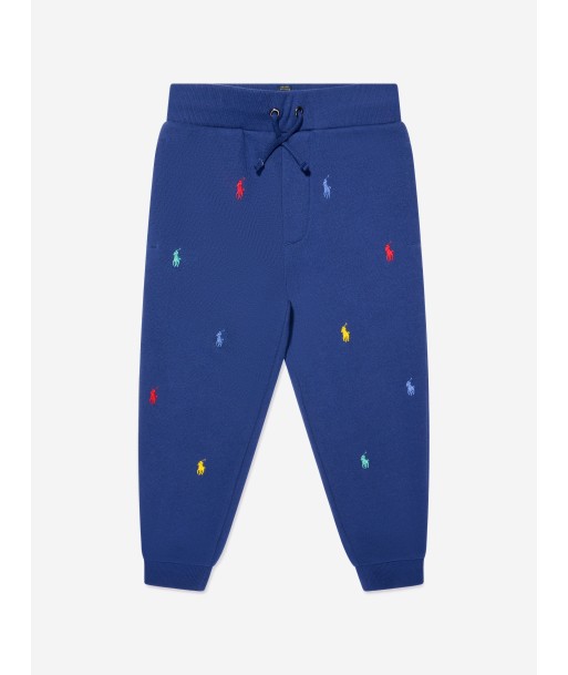 Ralph Lauren Boys Logo Joggers in Navy de votre