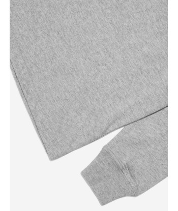 Ralph Lauren Boys Long Sleeve T-Shirt in Grey En savoir plus