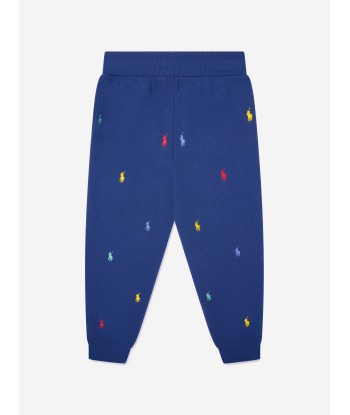 Ralph Lauren Boys Logo Joggers in Navy de votre