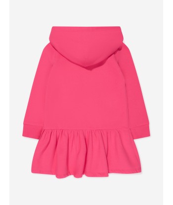 Ralph Lauren Girls Hooded Sweater Dress in Pink sélection de produits