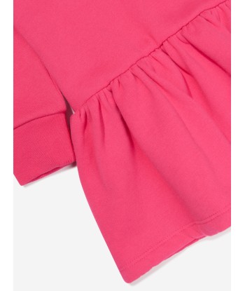 Ralph Lauren Girls Hooded Sweater Dress in Pink sélection de produits