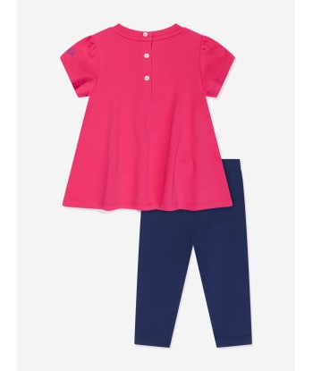 Ralph Lauren Baby Girls Leggings Set in Pink offre 