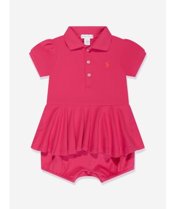 Ralph Lauren Baby Girls Peplum Shortall in Pink suggérées chez