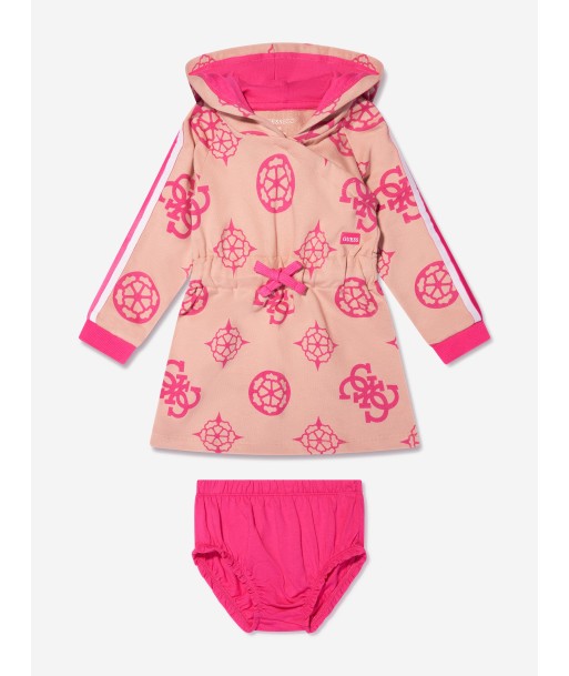 Guess Baby Girls Active Dress With Knickers in Pink de technologie