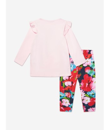 Guess Baby Girls T-Shirt And Leggings Set in Pink online