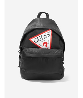 Guess Kids Logo Backpack in Black les ctes