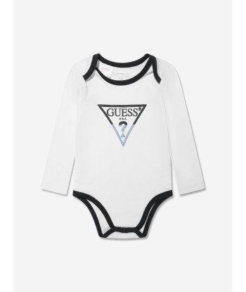 Guess Baby Boys Sweatshirt Pant And Body Set in Blue livraison gratuite