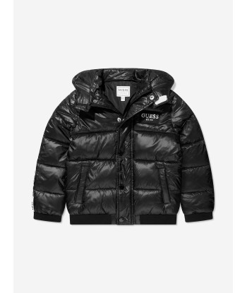 Guess Kids Puffer Jacket in Black sur le site 