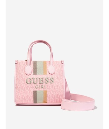 Guess Girls Mini Tote Bag in Pink Les magasins à Paris