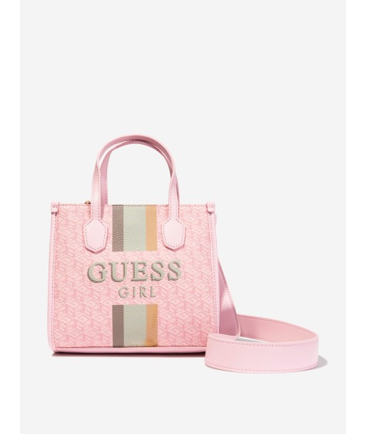 Guess Girls Mini Tote Bag in Pink Les magasins à Paris