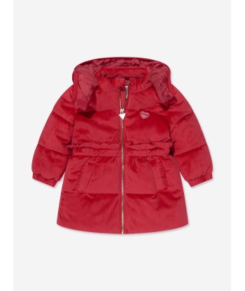 Guess Baby Girls Puffer Jacket in Red Profitez des Offres !