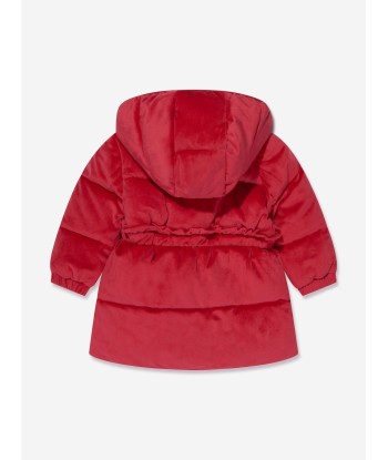 Guess Baby Girls Puffer Jacket in Red Profitez des Offres !