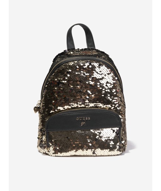 Guess Girls Flip Sequins Backpack in Black le concept de la Pate a emporter 