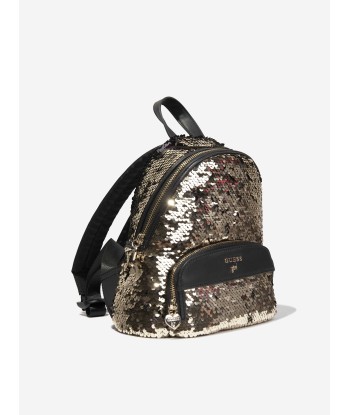 Guess Girls Flip Sequins Backpack in Black le concept de la Pate a emporter 