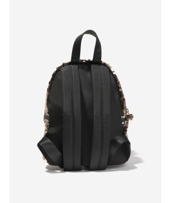 Guess Girls Flip Sequins Backpack in Black le concept de la Pate a emporter 