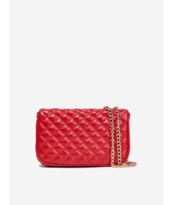 Guess Girls Mini Convertible Crossbody Bag in Red Faites des économies