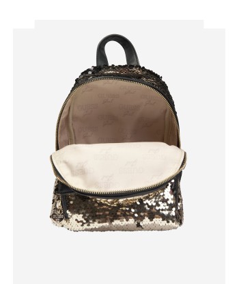 Guess Girls Flip Sequins Backpack in Black le concept de la Pate a emporter 