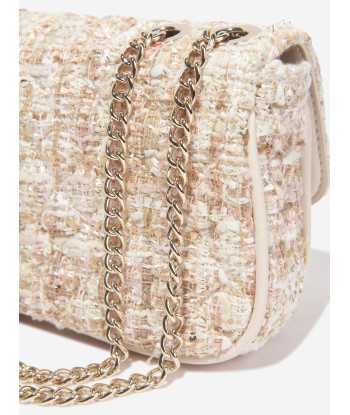 Guess Girls Mini Crossbody Bag in White Fin de série