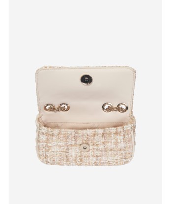 Guess Girls Mini Crossbody Bag in White Fin de série