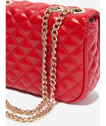 Guess Girls Mini Convertible Crossbody Bag in Red Faites des économies