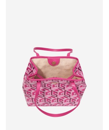 Guess Girls Logo Tote Bag in Pink Comment ça marche