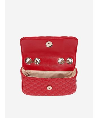 Guess Girls Mini Convertible Crossbody Bag in Red Faites des économies