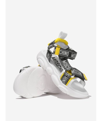 Moschino Boys Logo Sandals vente chaude votre 