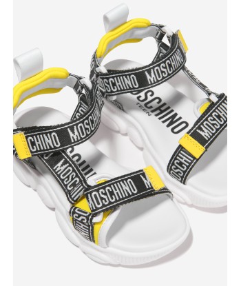 Moschino Boys Logo Sandals vente chaude votre 