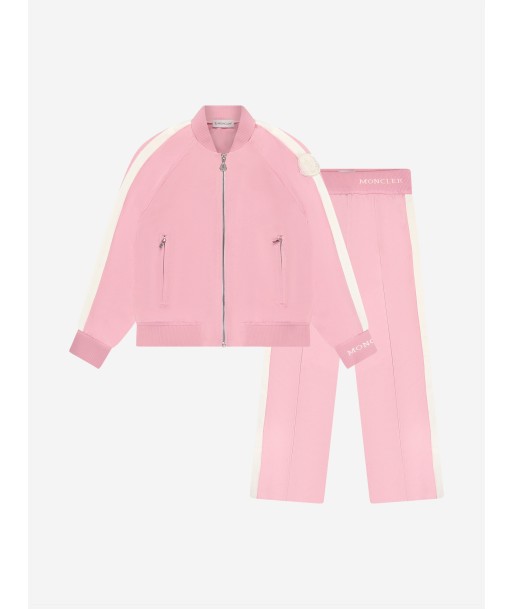 Moncler Enfant Moncler Girls Satin Tracksuit la chaussure